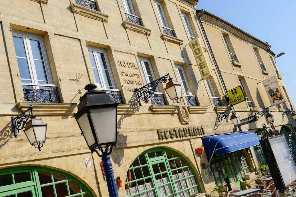 Hostellerie Saint Martin- Logis Hotel Et Restaurant Creully sur Seulles المظهر الخارجي الصورة